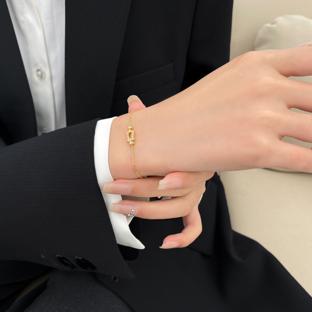 [CLOVER JEWELRY]FORCE 10 SMALL CHAIN BRACELET