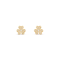 [Camiery] VA FRIVOLE GOLD FLOWER DIAMOND EARRINGS