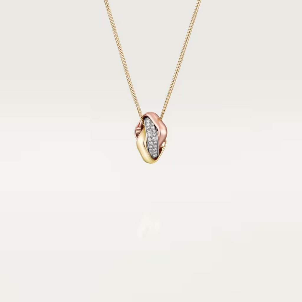 [Camiery] TRINITY CUSHION NECKLACE COLLECTION