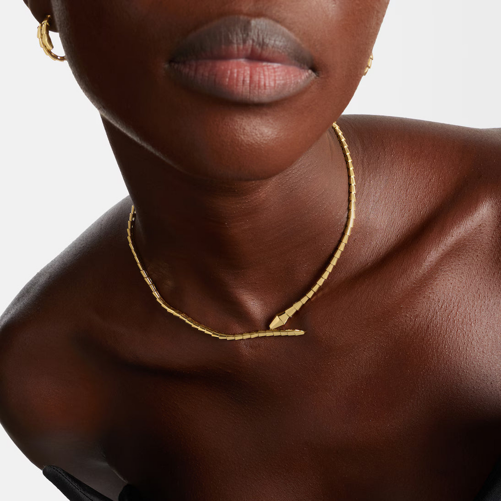 [Camiery] SNAKE-SHAPED Necklace (GOLD)