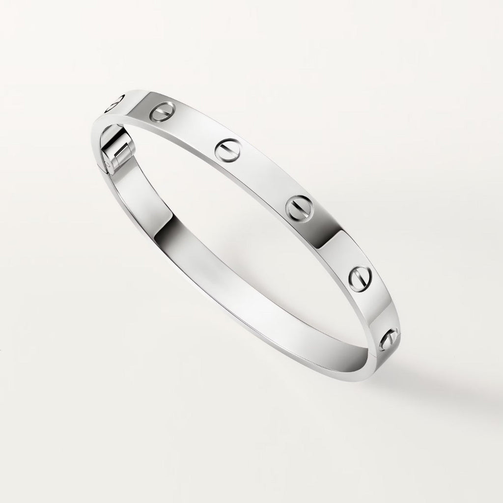 [Camiery] CT LOVE BRACELET 6.1MM WHITE GOLD