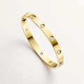 [Camiery] CT LOVE BRACELET 10DIAMOND 6.1MM GOLD