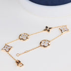 [CLOVER JEWELRY]LEAF CLOVER BRACELET