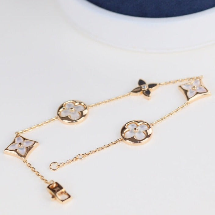 [CLOVER JEWELRY]LEAF CLOVER BRACELET