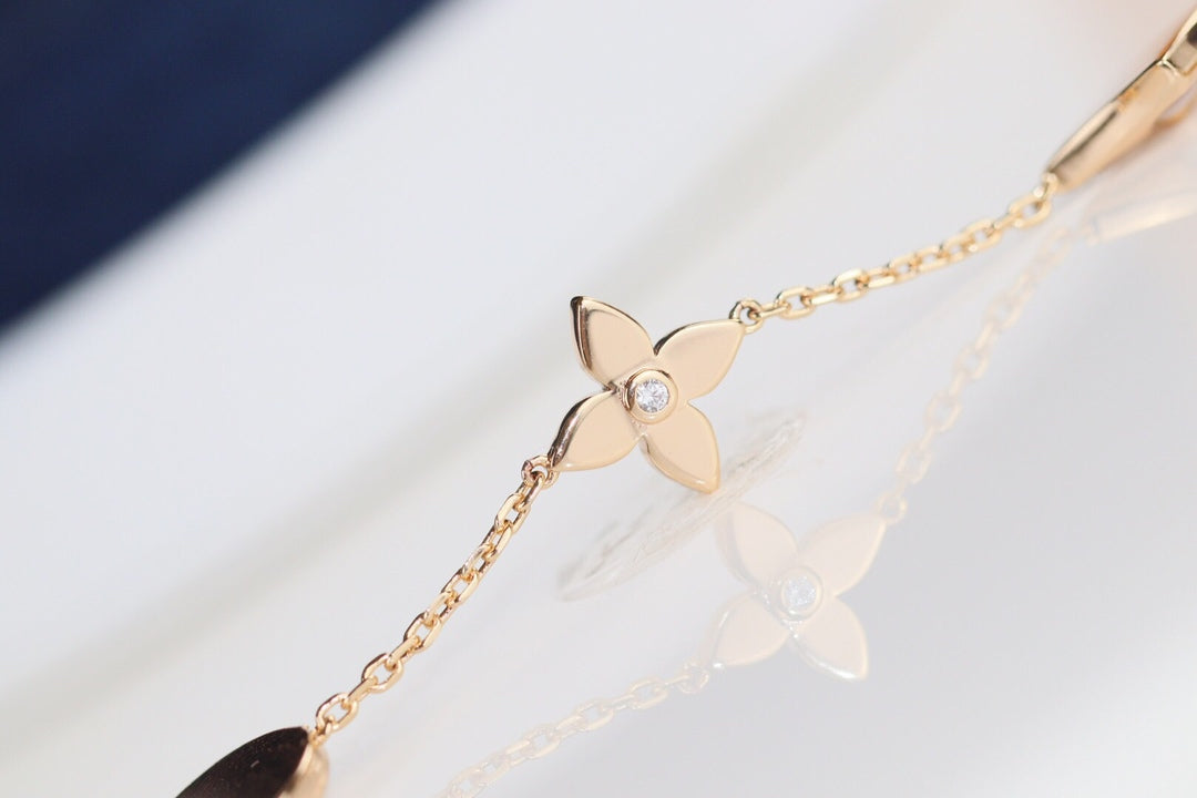[CLOVER JEWELRY]LEAF CLOVER BRACELET