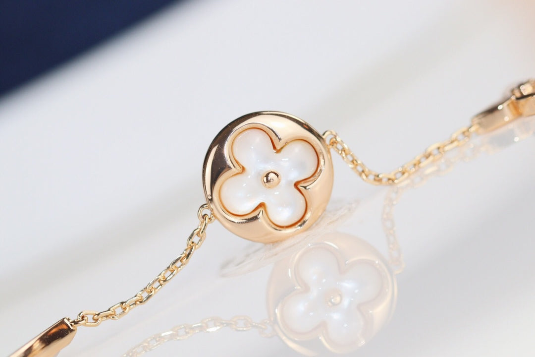 [CLOVER JEWELRY]LEAF CLOVER BRACELET