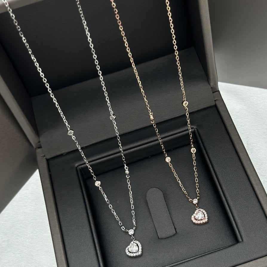 [Camiery]JOY HEART DIAMOND NECKLACE