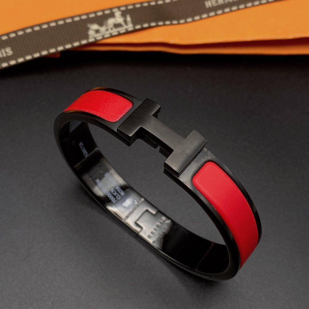 [Camiery]CLIC HM SO BLACK RED BRACELET