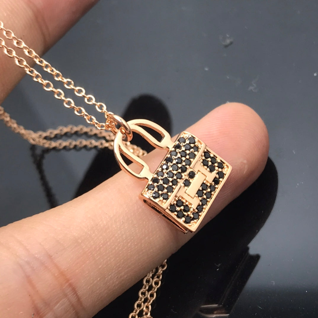 [CLOVER JEWELRY]HM NECKLACE ARRIVAL BLACK DIAMOND
