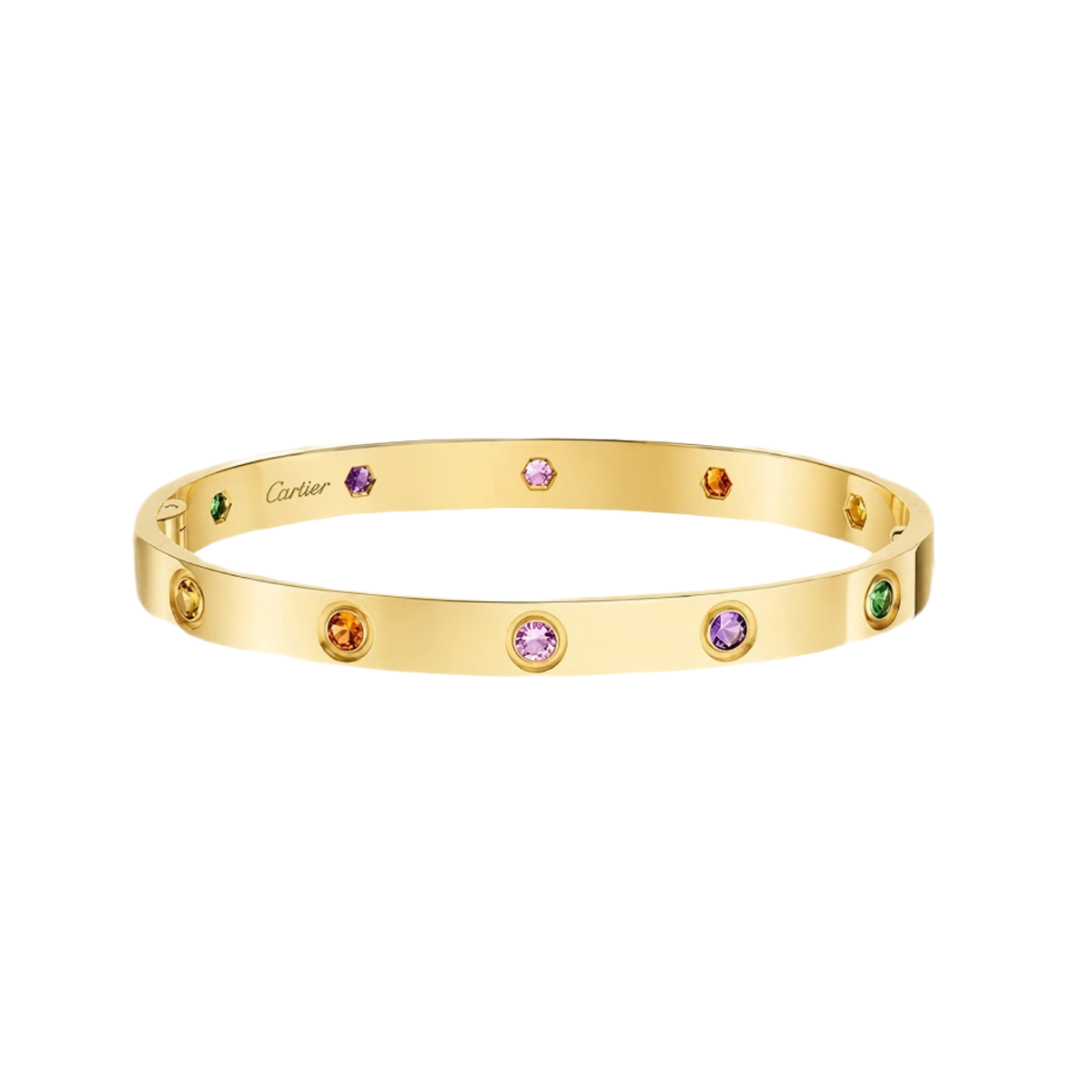 [Camiery]2026 RAINBOW LOVE BRACELET 6.1MM  10 DIAMONDS