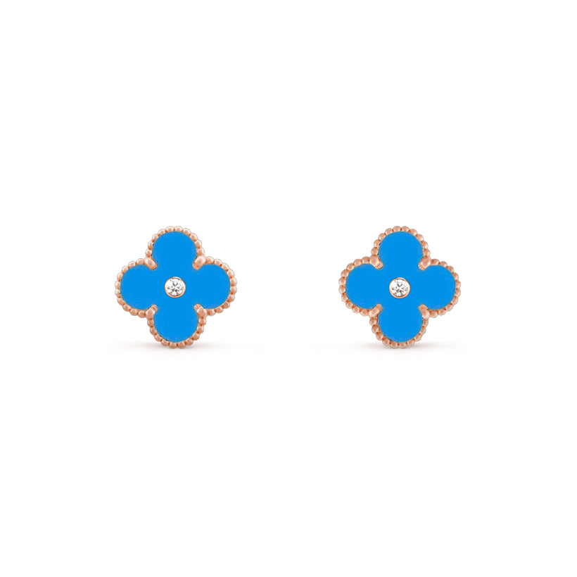 [Camiery]CLOVER  15MM DIAMOND EARRINGS COLLECTION