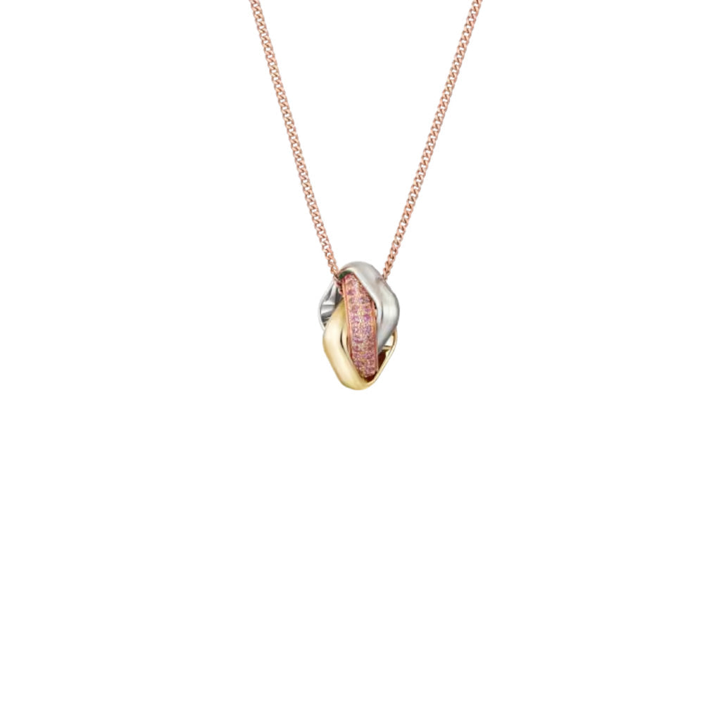 [Camiery] TRINITY CUSHION NECKLACE COLLECTION