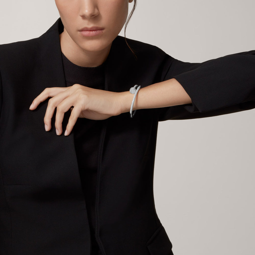 [Camiery] CT JUSTE BRACELET 3.5MM FULL DIAMOND WHITE GOLD