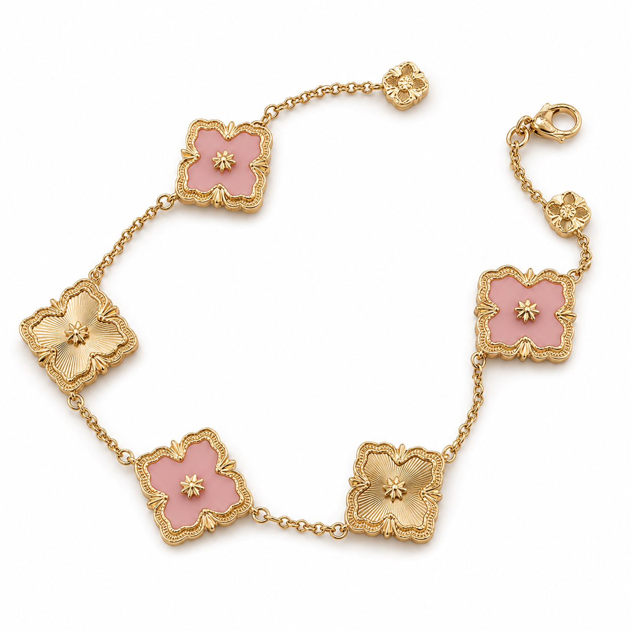 [Camiery] OPERA 5 MOTIFS TULLE ENAMEL BRACELET