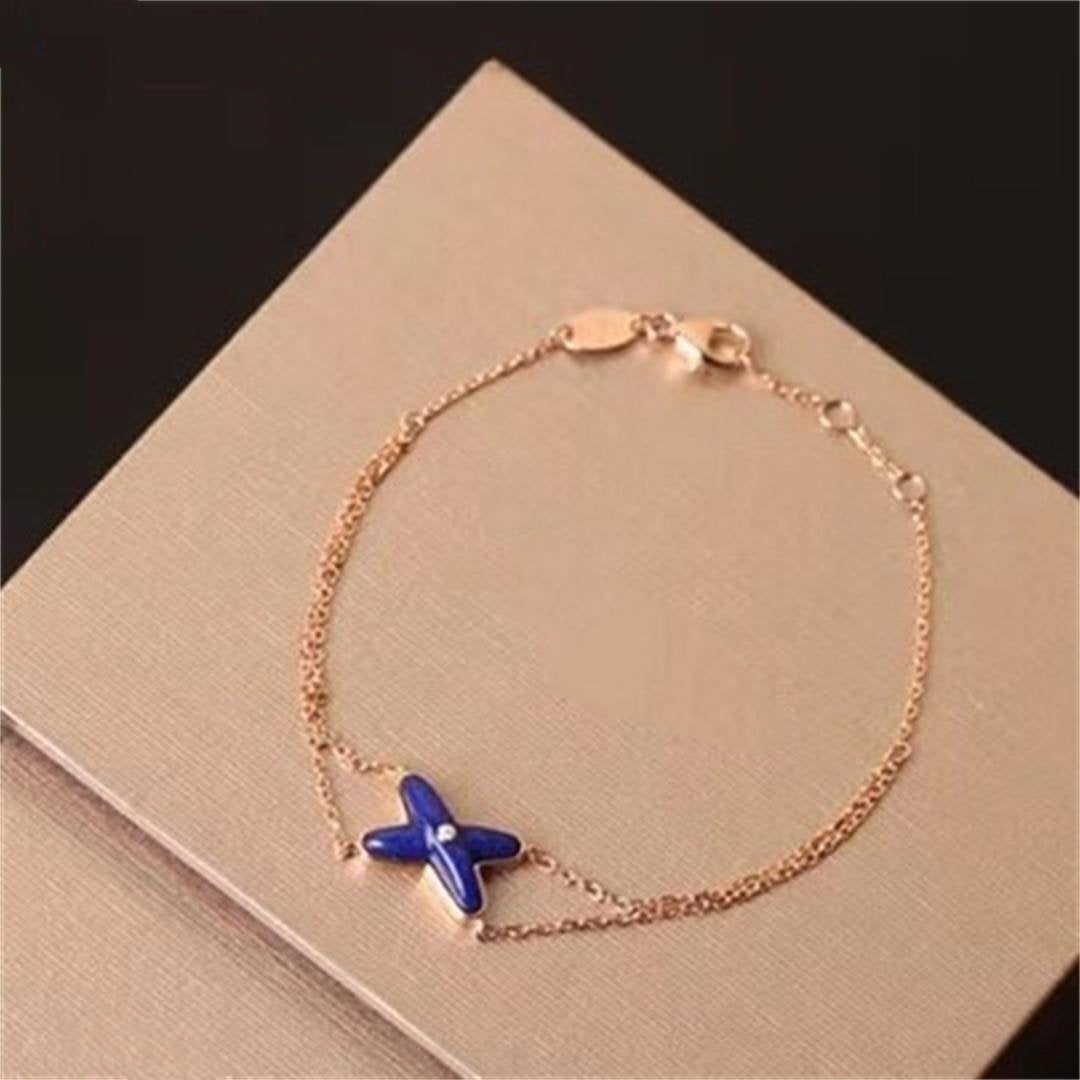 [Camiery]Hollow Design Four-Leaf Clover Flower Shape Ring