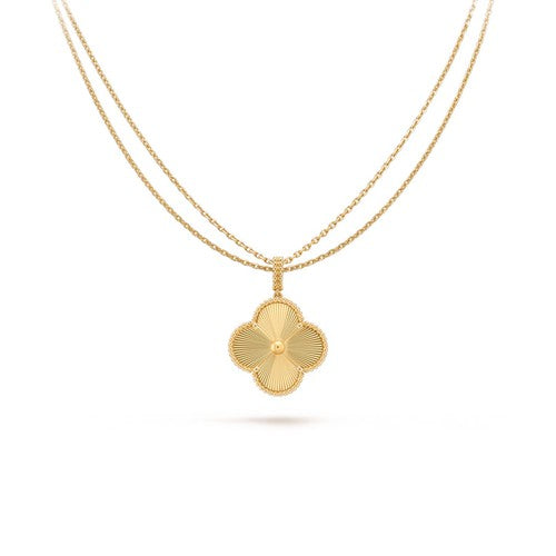 [Camiery]CLOVER 25MM PEDANT NECKLACE GOLD