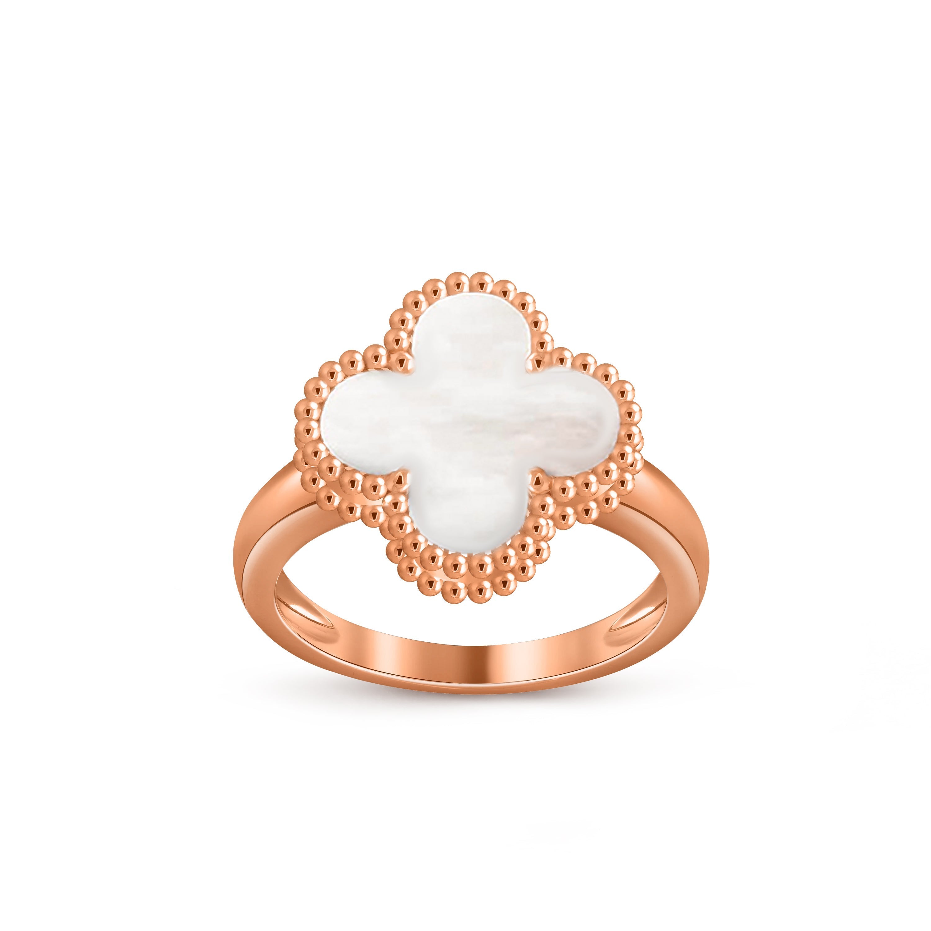[Camiery]CLOVER RING ROSE GOLD COLLECTION