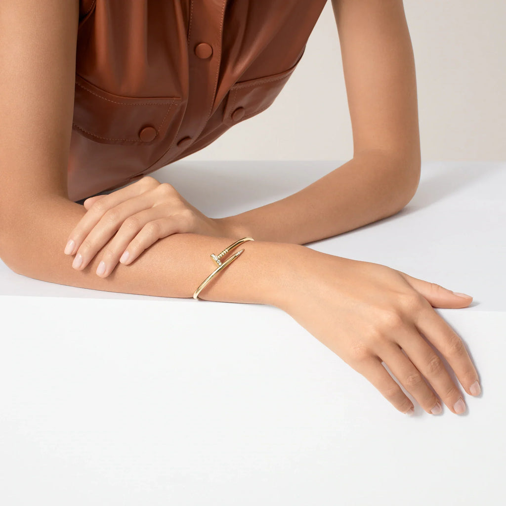 [Camiery] CT JUSTE BRACELET 3.5MM DIAMOND GOLD