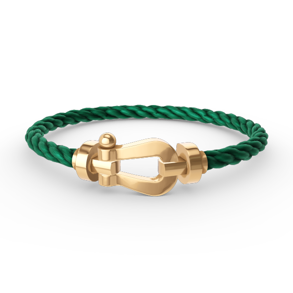 [CLOVER JEWELRY]FORCE LARGE HORSESHOE NO DIAMOND BRACELET GOLD