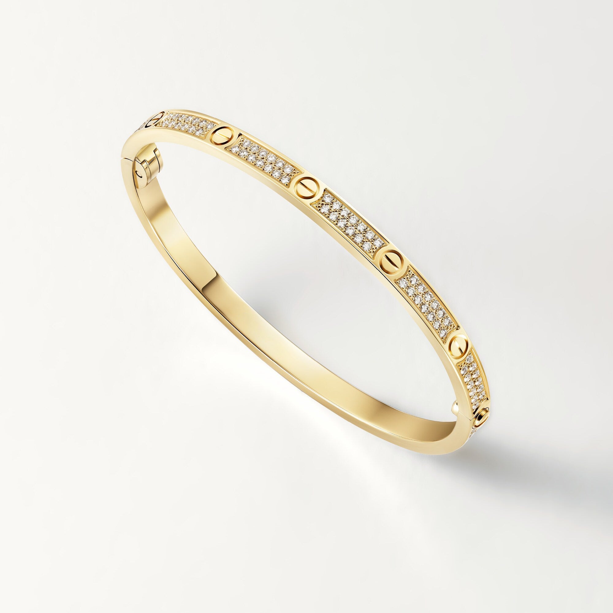 [Camiery] CT LOVE BRACELET 3.6MM FULL DIAMOND GOLD