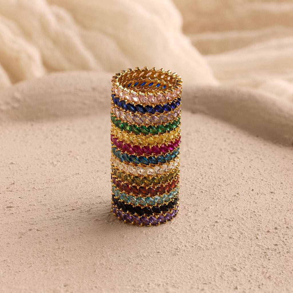 Eternity Marquise Birthstone Ring