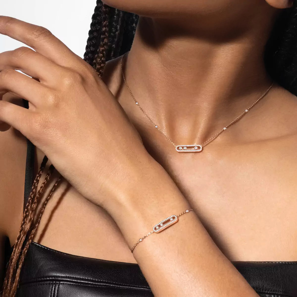 [Camiery]Pavé Baby Move Diamond Bracelet