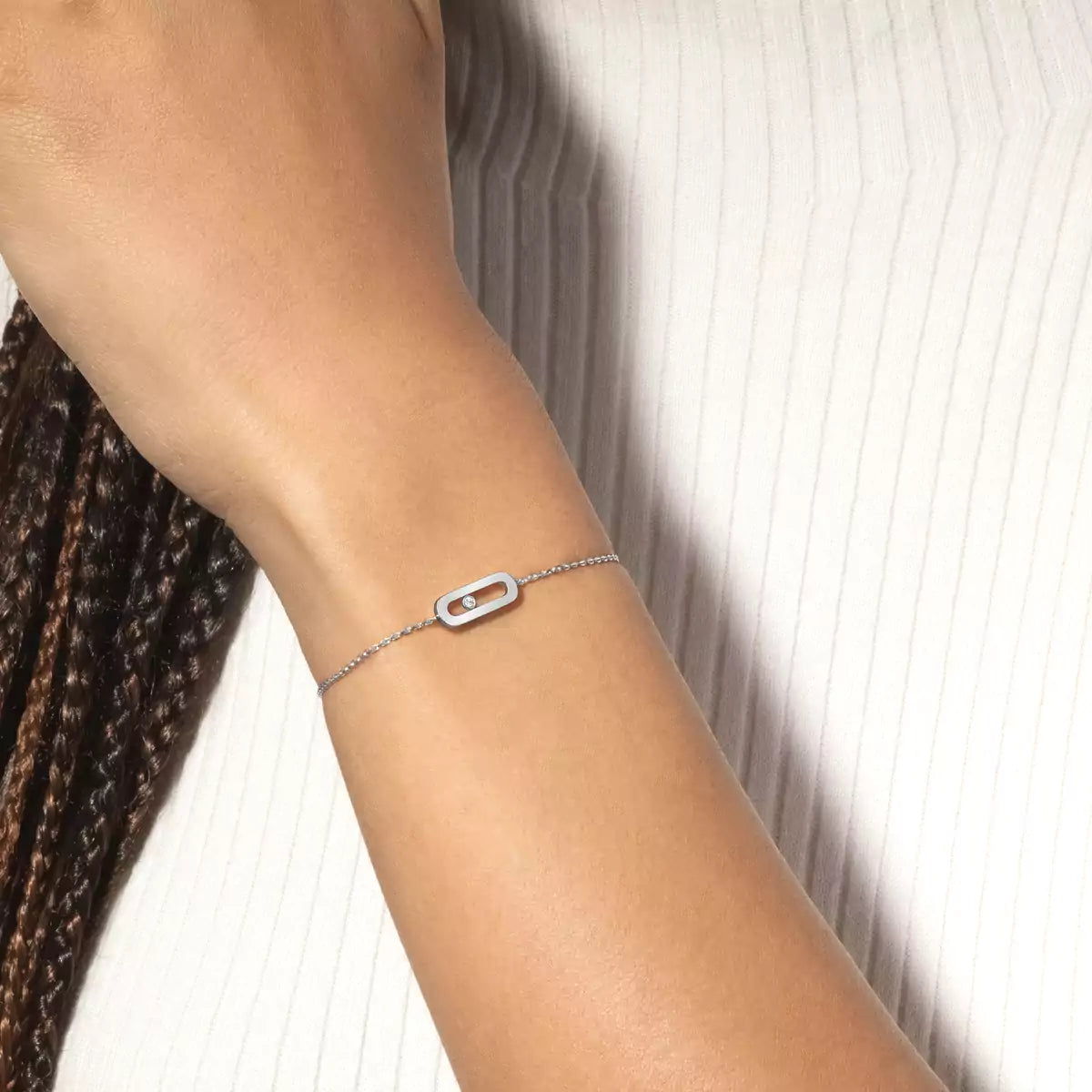 [Camiery]Move Uno Diamond Bracelet
