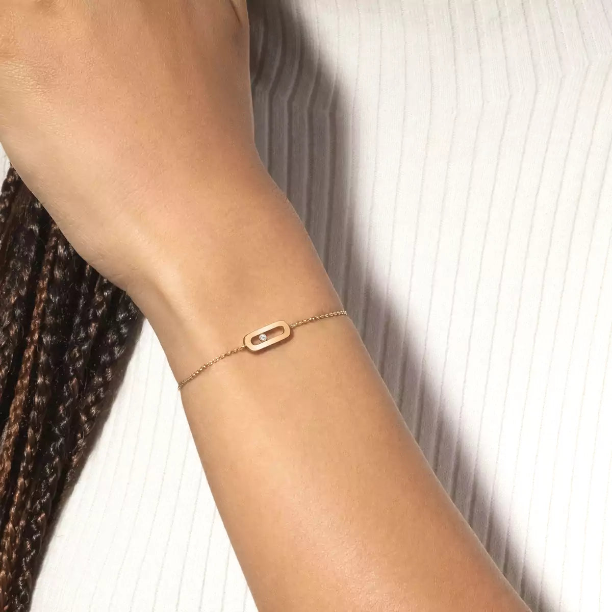[Camiery]Move Uno Diamond Bracelet