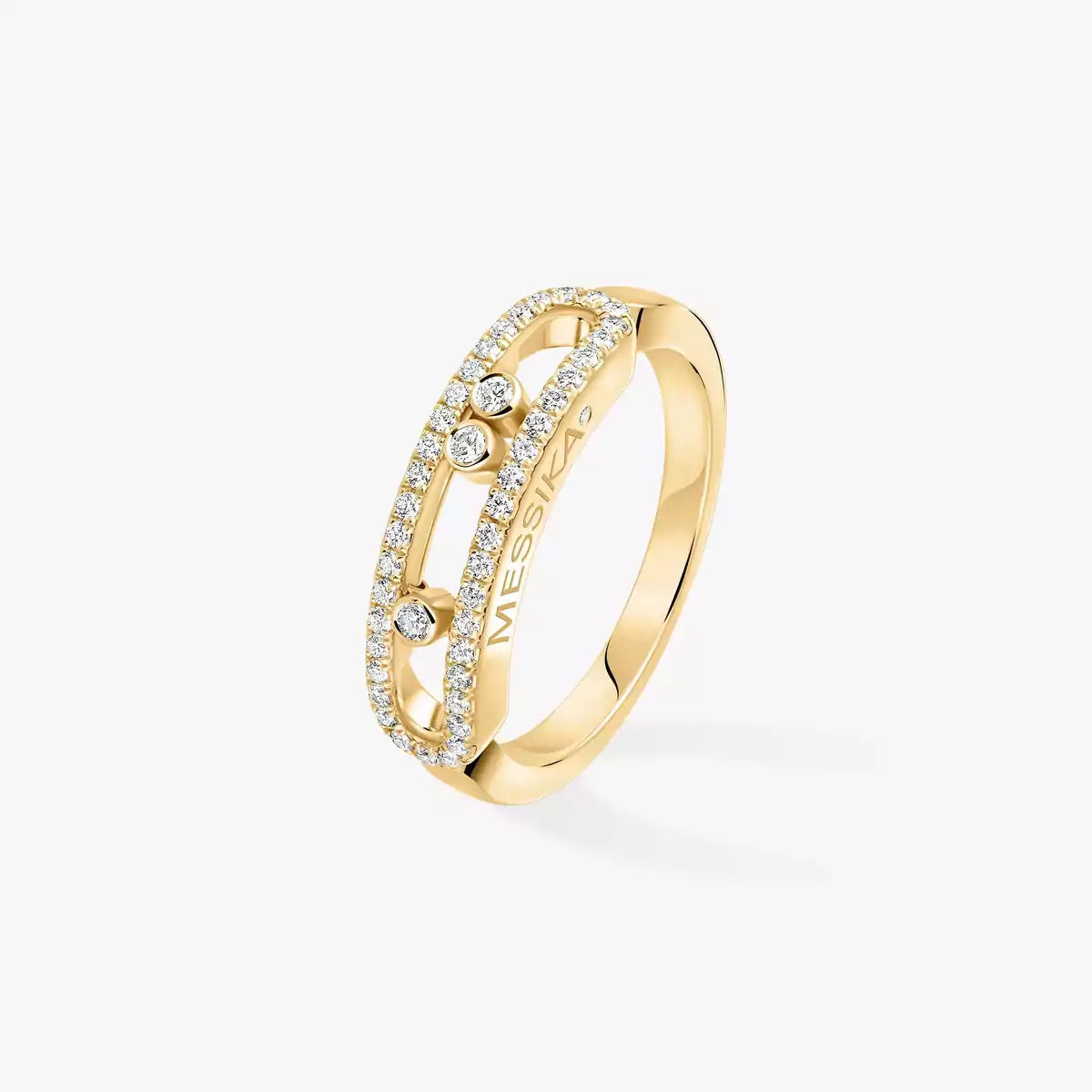 [Camiery] Baby Move Gold Diamond Pave_ Ring