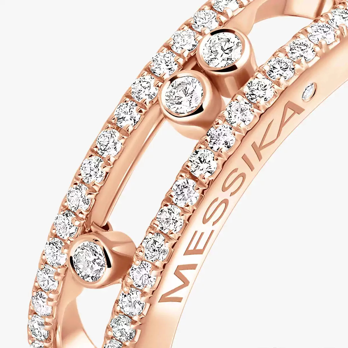 [Camiery] Baby Move Gold Diamond Pave_ Ring