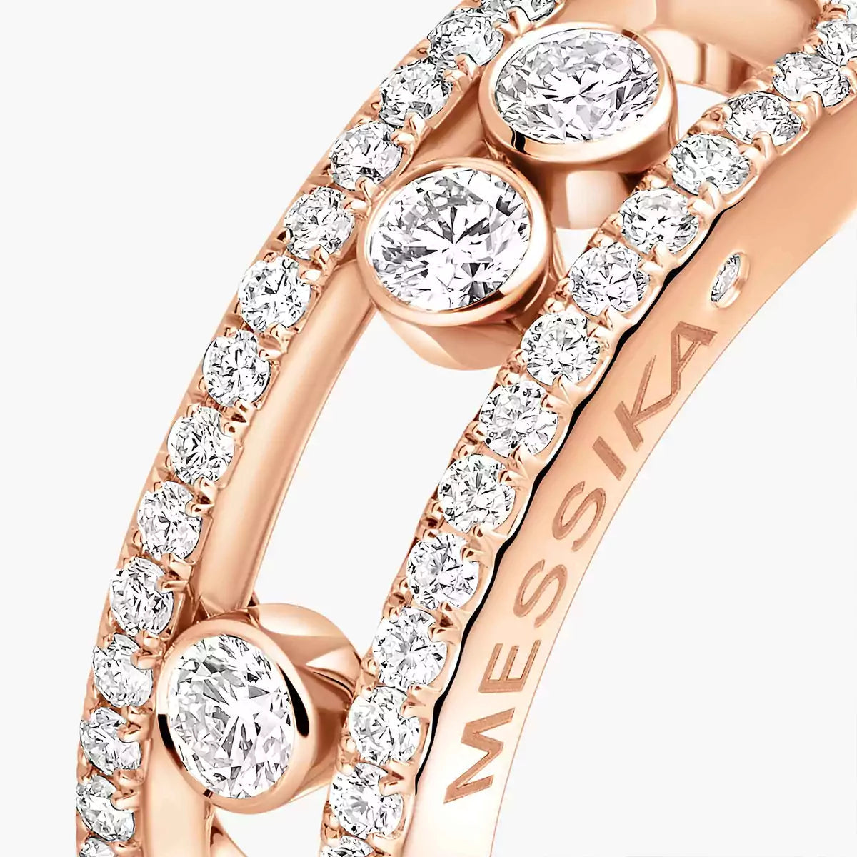 [Camiery] Move Gold Diamond Pave_ Ring