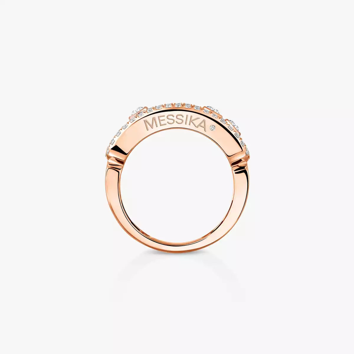 [Camiery] Move Gold Diamond Pave_ Ring