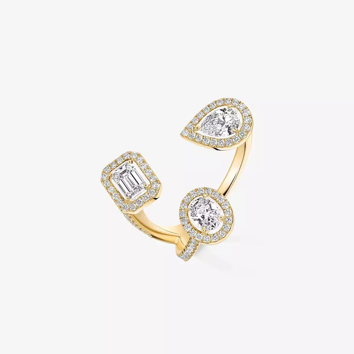 [[Camiery] Diamond Ring 0,25ct My Twin Trilogy