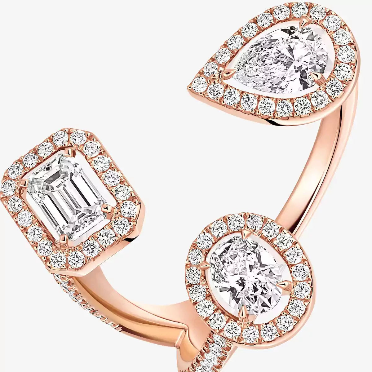 [[Camiery] Diamond Ring 0,25ct My Twin Trilogy