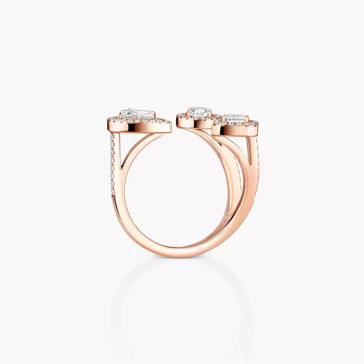 [[Camiery] Diamond Ring 0,25ct My Twin Trilogy