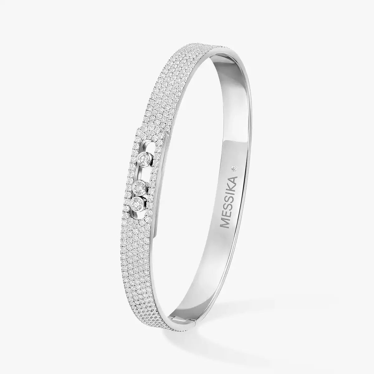 [Camiery]Move Noa Full Pavé Diamond Bangle Bracelet