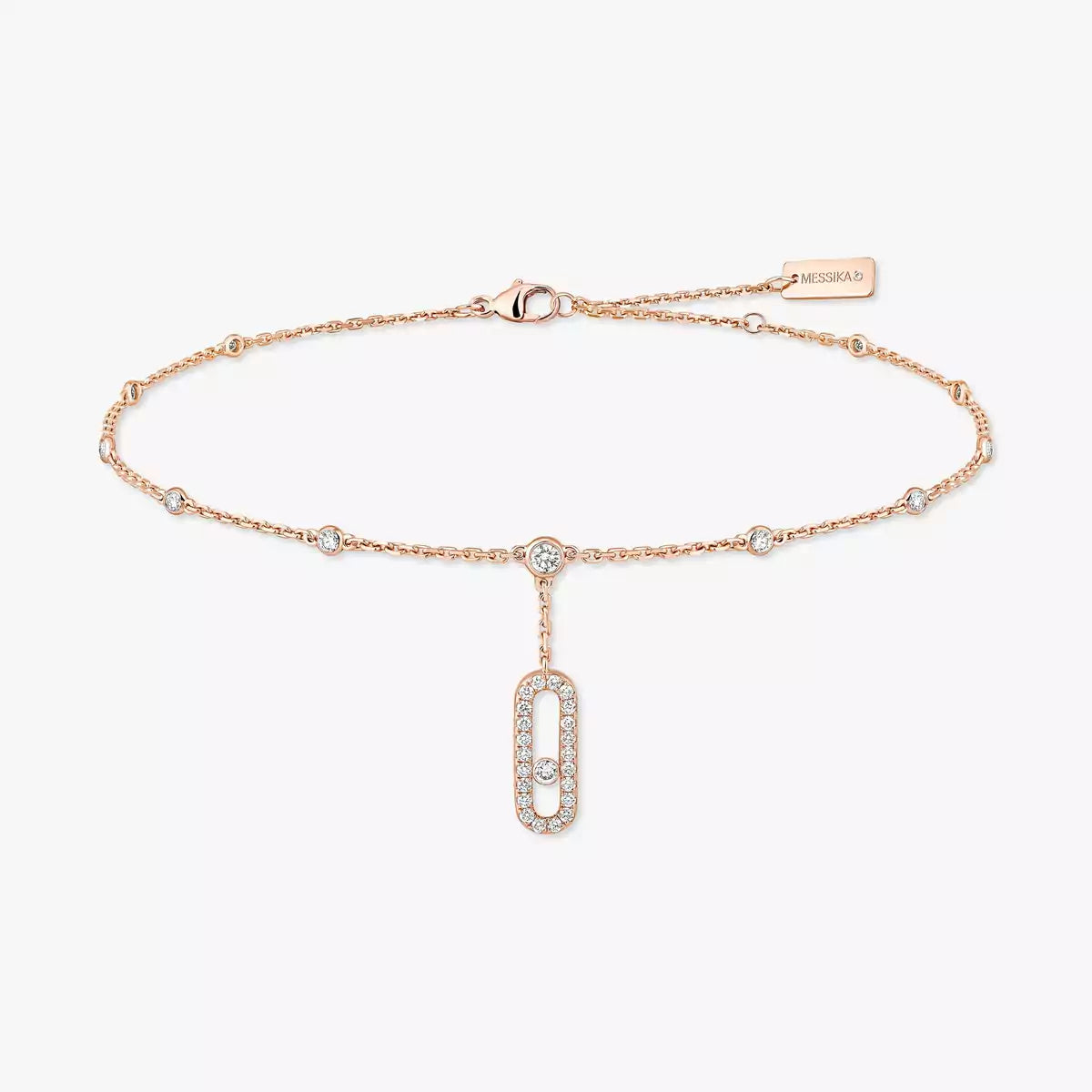 [Camiery] Move Uno pavé ankle bracelet