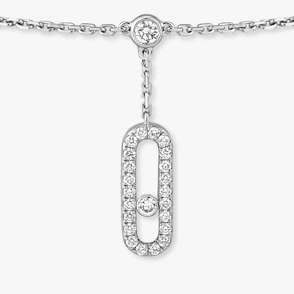 [Camiery] Move Uno pavé ankle bracelet