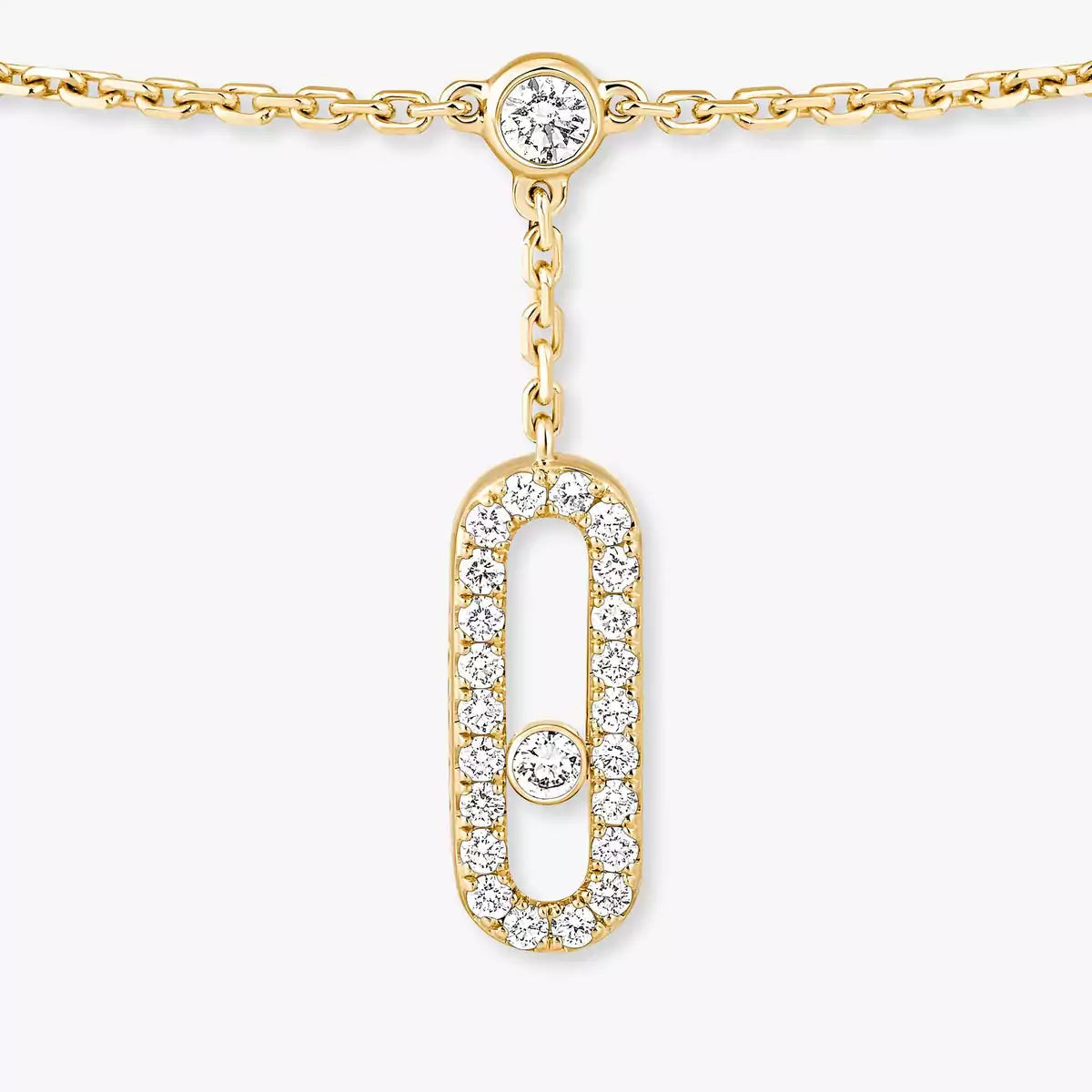 [Camiery] Move Uno pavé ankle bracelet
