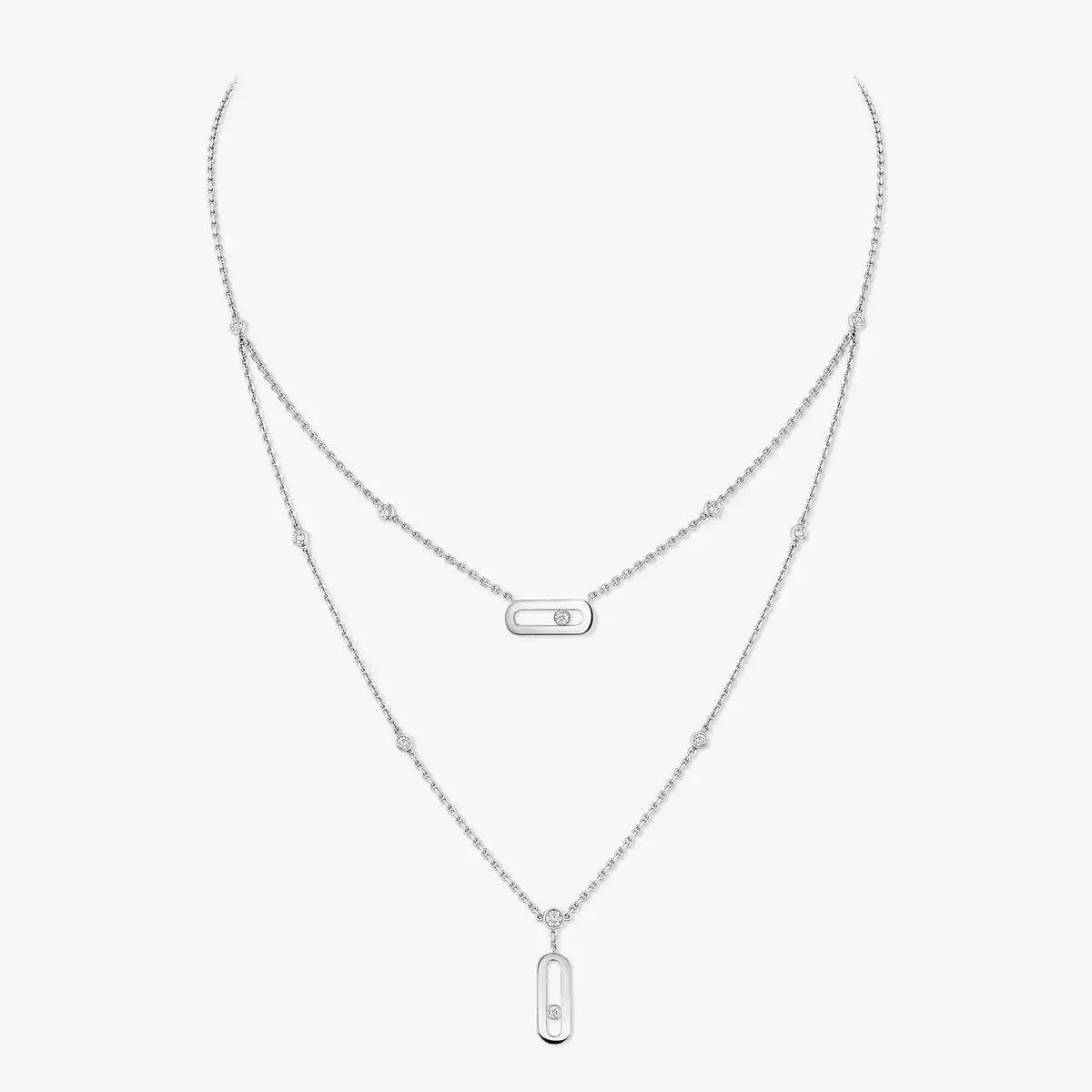 [Camiery] Move Uno Diamond Necklace