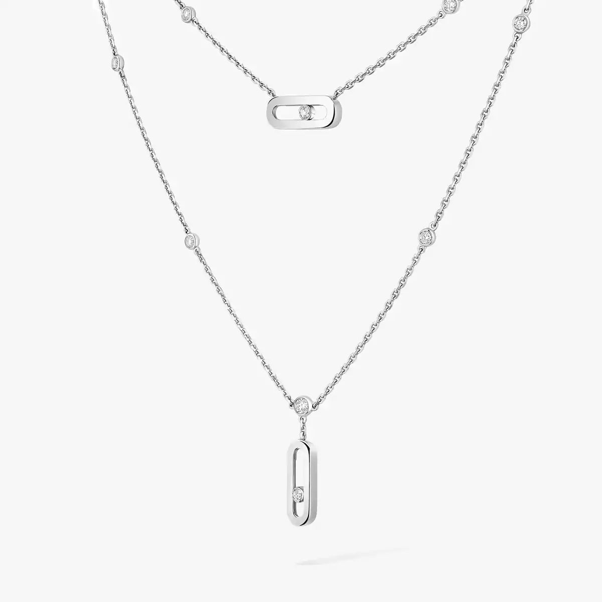 [Camiery] Move Uno Diamond Necklace