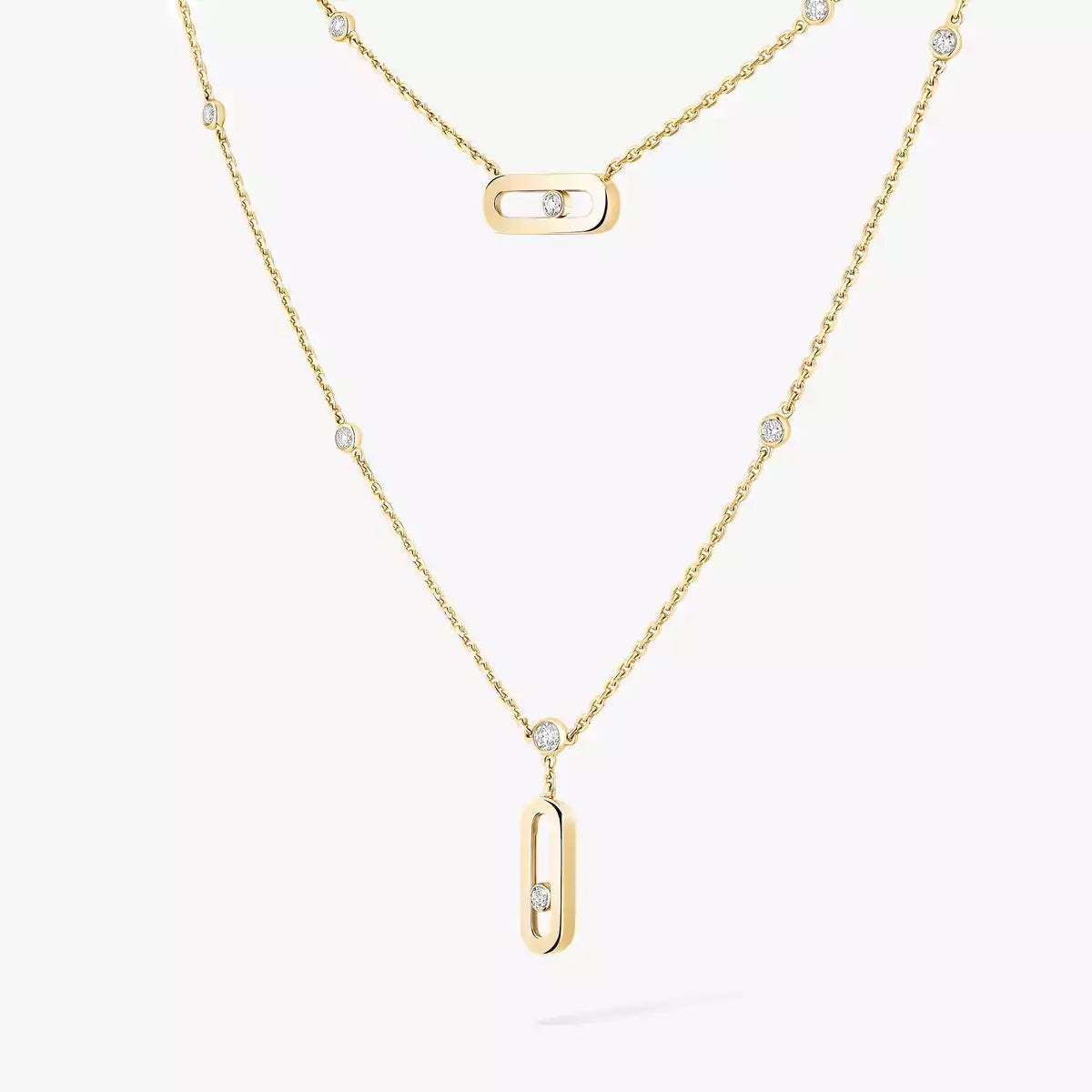 [Camiery] Move Uno Diamond Necklace
