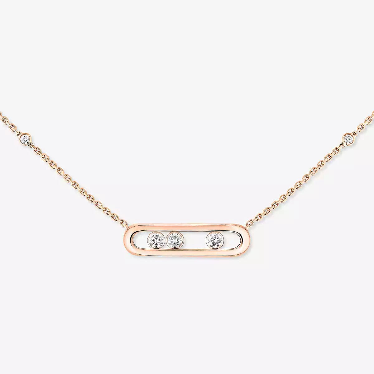 [Camiery] Baby Move Gold Diamond Necklace