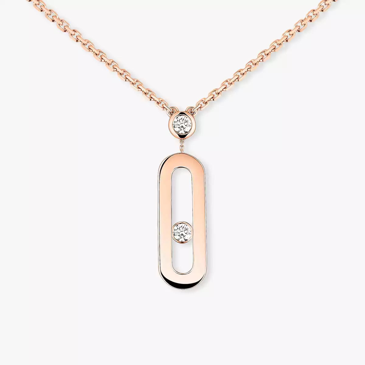 [Camiery] Move Uno Gold Diamond Long Necklace