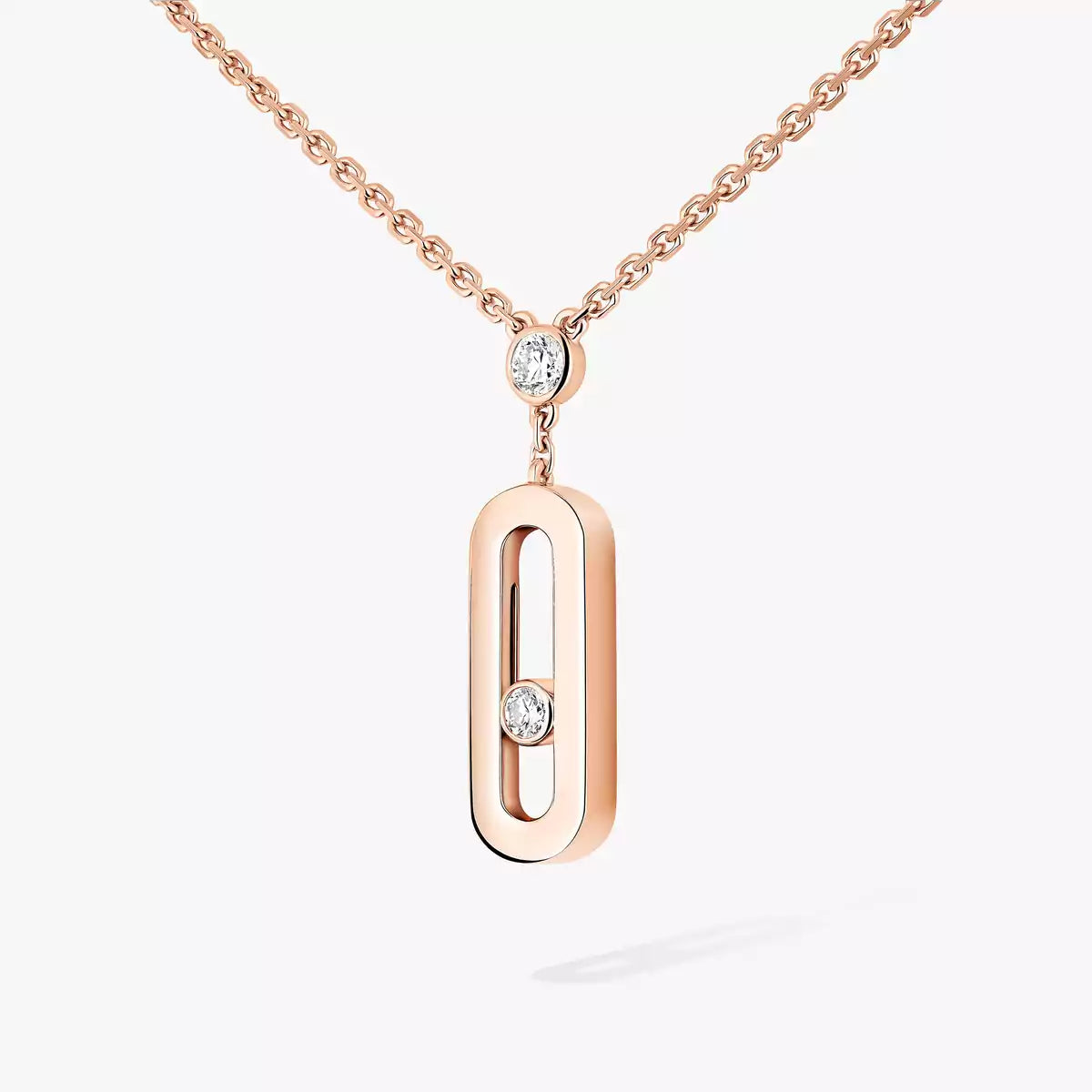 [Camiery] Move Uno Gold Diamond Long Necklace