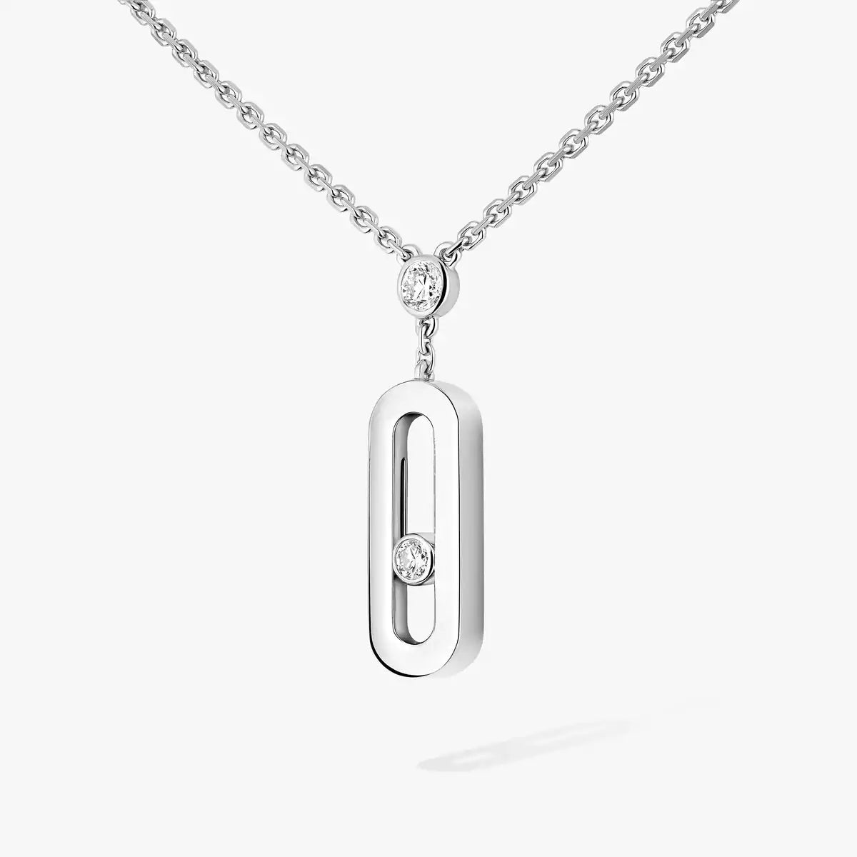 [Camiery] Move Uno Gold Diamond Long Necklace