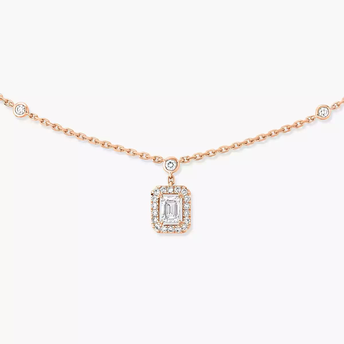 [Camiery]My Twin Diamond Necklace in Silver