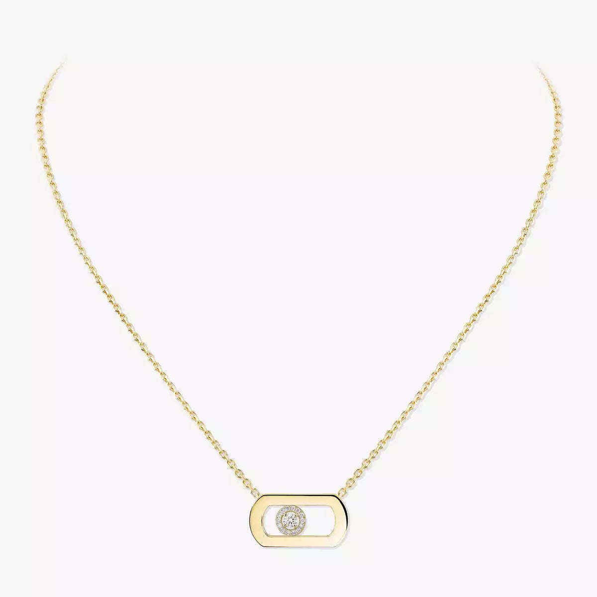 [Camiery]So Move Diamond Necklace in Gold