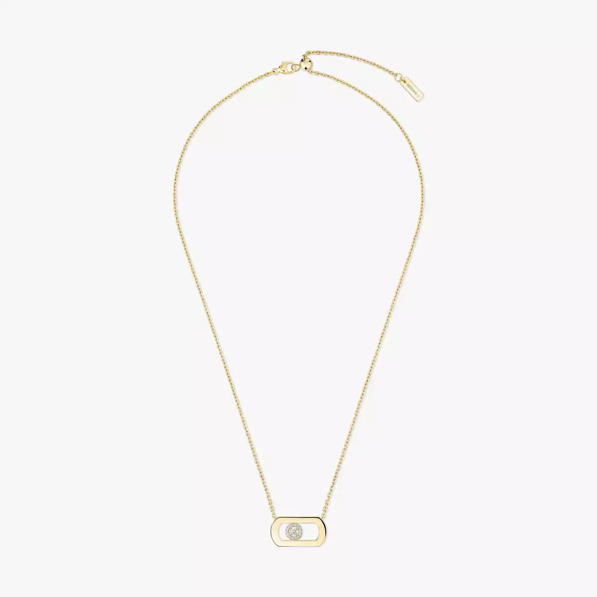 [Camiery]So Move Diamond Necklace in Gold