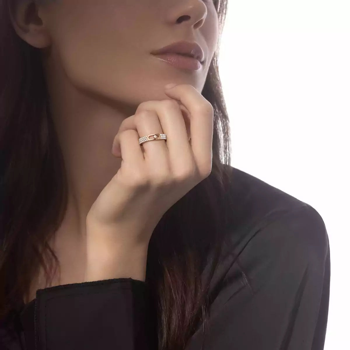 [Camiery]Move Joaillerie Pave_ Diamond Wedding Ring